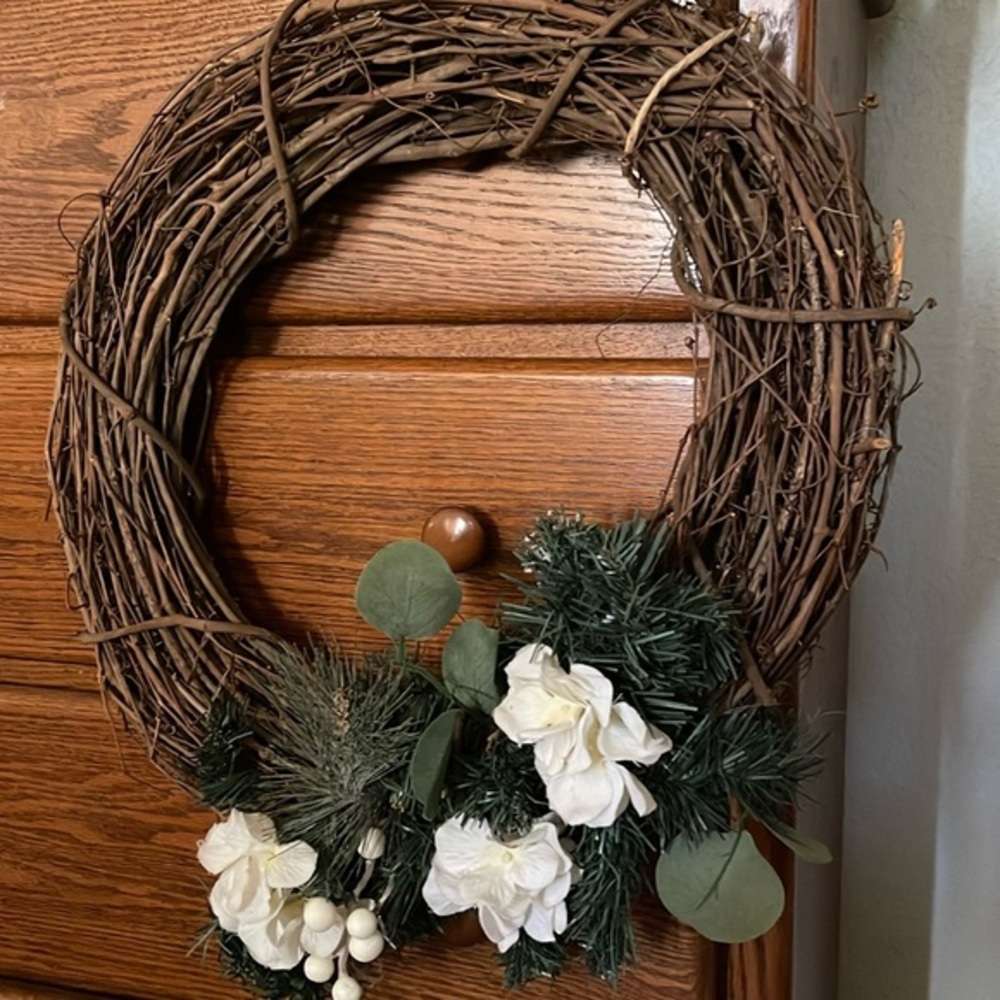 Wood Farmhouse Wreath